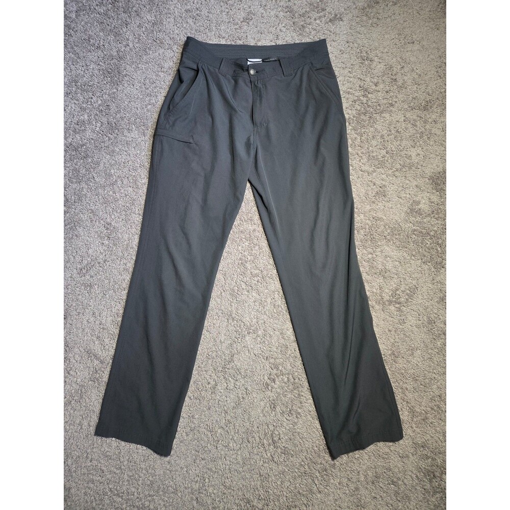 Men's Columbia Sportwear Global Adventure Pants Golf Dress Lightweight Gray 34